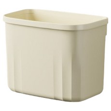 Signpost 簡潔設計廚房用開放式垃圾桶, 奶油米色