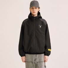 Beentrill 配色寬鬆版型防風外套 BA241JP002