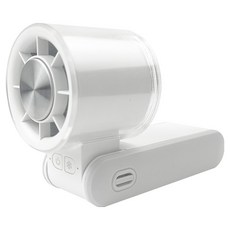 MCK 科技 高速製冷迷你風扇, 白色, MCK-FUN1