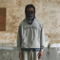 Beentrill 恐怖滴落風寬鬆連帽T恤 BA243HM002