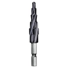 SESHIN Buffalo 4刃鈷麻花型階梯鑽 六角柄 T5-412(HEX TiAlN 4F) C1154830, 1個