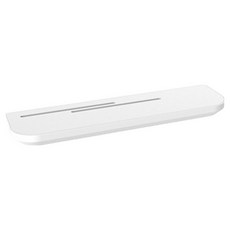BDRP 橢圓形孔專用多功能洞洞板整理架 層架 大型 37.5 x 10 x 2.5 cm, 1個, G003