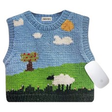 다온 다양한 독특한 마우스패드 23cm x 23cm x 0.25mm, 혼합색상1, 1개