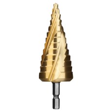 SESHIN Buffalo 4刃麻花型階梯鑽 六角柄 T13-535(HEX TiN 4F) C1154821, 1個