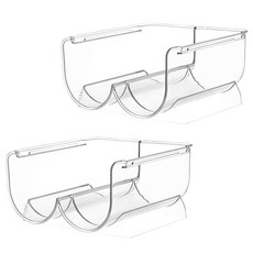 Kitensil 保溫杯收納架 2格, 2個, 透明