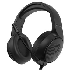 INTOPIC 廣鼎 聲凌盾頭戴式耳機麥克風, 黑色, JAZZ-M606