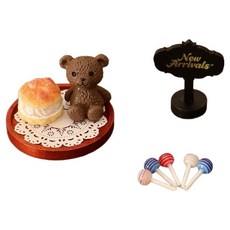Gemsa 納骨塔裝飾茶點娃娃組 A, 1個, 混合顏色
