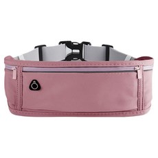 Denville 中性 3口袋 跑步腰帶, 1個, 粉紅色