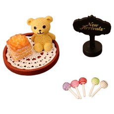 Gemsa 納骨塔裝飾茶點人偶B套組, 1個, 混合顏色