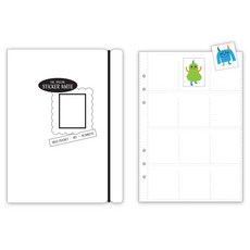 陽地社 The Special Sticker Mate 貼紙收集冊 A5, 30張, 混合色