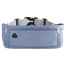 Denville 中性 3口袋 跑步腰帶, 1個, 藍色