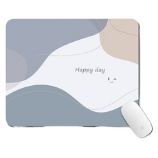 Daon 各式滑鼠墊 300 x 250 x 4 mm, 混色 Happy Day, 1個
