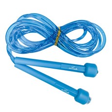eeCute 透明實心跳繩, 藍色, 1個