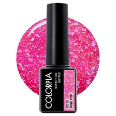 칼라피아 원스텝 글리터 젤네일, G013 핑크팝, 6g, 1개