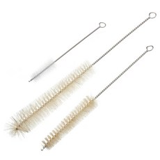 KitchenCraft 杯瓶器皿刷組, 3個, 銀色 + 米色