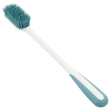tescoma CleankitFlex 長柄矽膠清潔刷 28cm, 1個, 白色 + 綠色