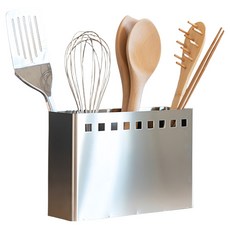 bws SELECTION 不鏽鋼可拆式餐具收納架, 1個, 銀色