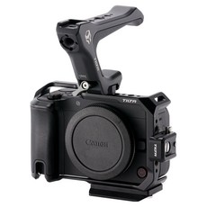 TILTA 鐵頭 Canon R50 V 專用全機身快拆框頂把手套組 黑色, 1個, TA-T83-A-B