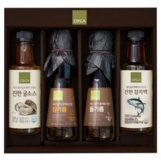 ORGA 韓國產芝麻油紫蘇油液體調味料混合組, 1套