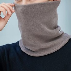 리버폭스 오토바이 라이더 넥워머 풀오버 기모 폴리스 두건, 차콜그레이