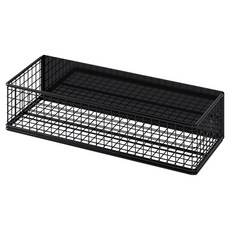 hillo Easy Magic 磁吸式冰箱寬版收納架, 黑色, 1個