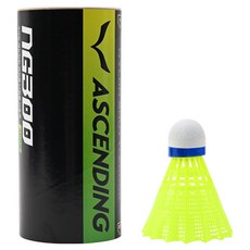 ASCENDING 셔틀콕 시리즈 NG300, 라임, 1개, 3개입