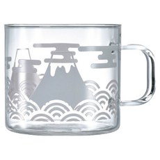 HARIO 好璃奧 FUJI 變色玻璃杯 TCM-1-FJ 330ml, 1個, 透明色