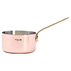 de Buyer 畢耶 契合銅鍋黃銅柄系列 單柄調理鍋, 1個, 14cm