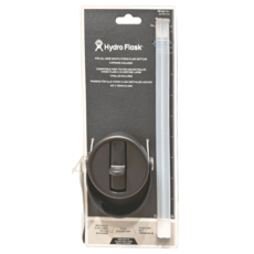 Hydro Flask 寬口提環吸管型瓶蓋, 時尚黑, 1個