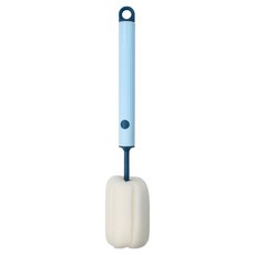 키친유 물병 청소 스펀지 브러쉬, 블루, 1개