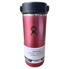 Hydro Flask 寬口輕量真空保溫鋼瓶 16oz, 1個, 473ml, 寶石紅