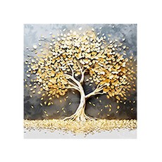 Signpost 金色生命樹招財畫 不含畫框 B款