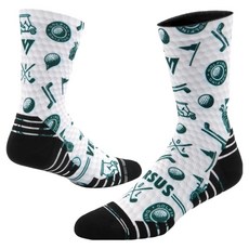 Versus Active Crew 印花運動襪 Golf 3.0, 混色, 1套