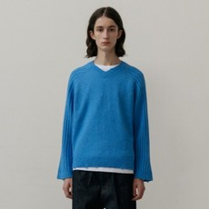 Konstruktion 破損V領羊毛針織衫