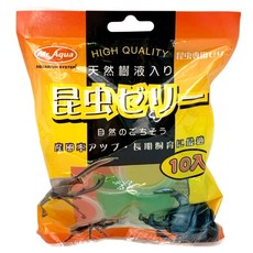 Mr.Aqua 水族先生 昆蟲果凍 綜合水果, 混合顏色, 1套