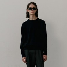 Konstruktion 羊絨圓領針織衫