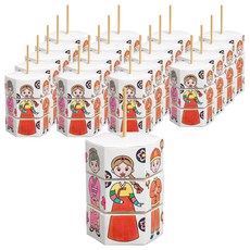 minhwashop 紙製旋轉圖畫板 多元文化製作 S2500410, 混合顏色, 20個