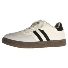 Gold Pang 女款線條點綴復古運動鞋