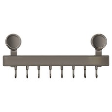 免打孔廚房工具掛勾, 槍灰色, 1個