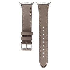 Jelsen 皮革錶帶, 1個, GNL2 灰褐色