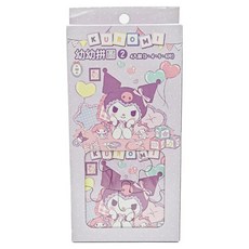 Sanrio 三麗鷗 酷洛米 幼幼拼圖2 PUZ0627A4, 1套, 18片, 紫色
