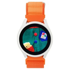 Alpine Loop布質錶帶 20mm, 橘色