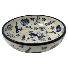 Ceramika Artystyczna 波蘭陶 紺青花語系列 菜碟淺碗 13 x 13 x 4cm, 1個, 混和顏色