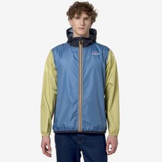 K-WAY Maison Kitsuné Le Vrai 撞色夾克