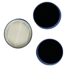 PUREBURG 淨博 替換用 進風前置初效濾網棉 2個 + HEPA排氣集塵濾網芯 取代ESKW5 Electrolux 伊萊克斯 極適家居無線濕拖700系列 EFP71523/EFS71423/EFS71425WH適用, 1套, UM700-01