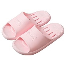 daysoy 柔軟洞洞浴室拖鞋, 1個, 01 粉紅色