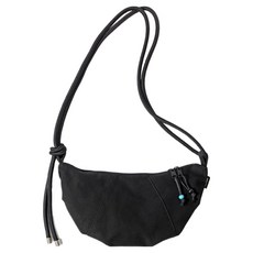 bubilian Valor 可頌斜背包, 黑色