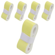 코레시스 훈련용 배드민턴 그립 테이프, 옐로우 그라데이션, 5개