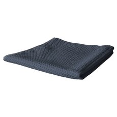 월드크린 와플러스 유리 타월 40 x 40 cm, 그레이, 1개