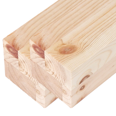 DIY 室內裝潢 紅松集成木 角材 60 x 60 x 800 mm, 2個